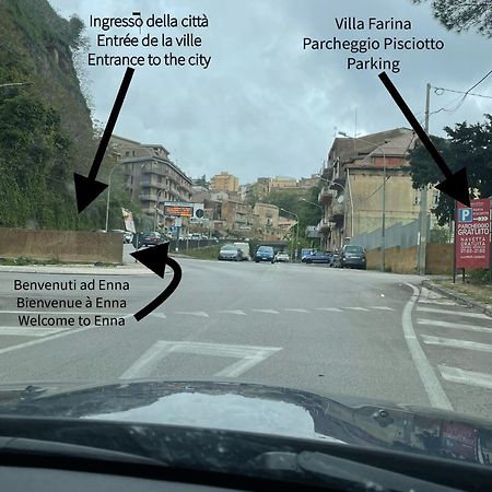 Ferienwohnung La Casa Sulla Piazza Enna Exterior foto